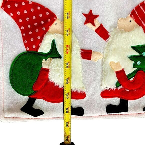 Christmas Table Runner 68” Santa Merry Christmas New Holiday Decoration Festive - Picture 4 of 4